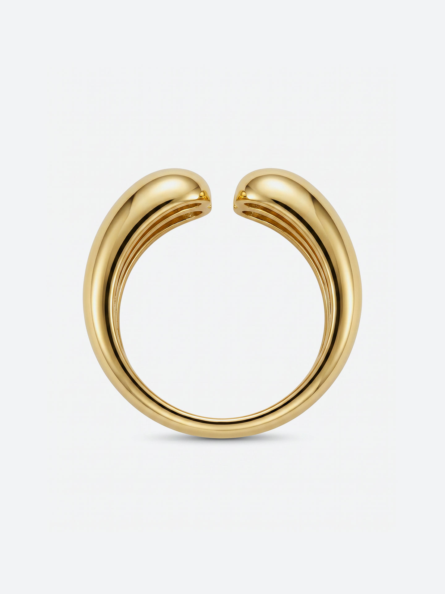 Modern layered open ring - Image 3
